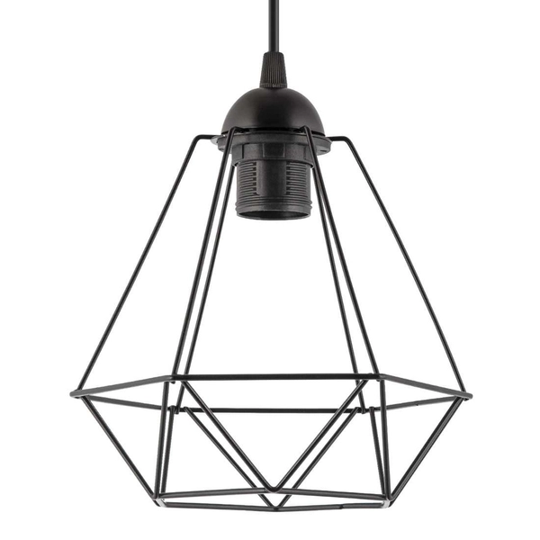 Lampa wisząca VEN W-P 1201/3 metalowa druciany czarne