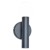 Ścienna kulista lampa Filano WL-33574-1-BK szklana biała czarna