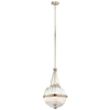 Wisząca lampa kula Aster KL-ASTER-P-PN Kichler metal szkło nikiel