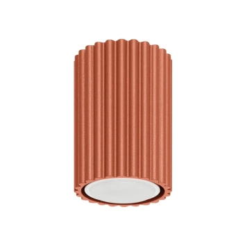 Metalowa lampa sufitowa Karbon SL.1625 downlight czerwony