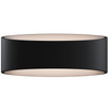 Futurystyczny kinkiet Trame C806WL-L5B LED 6W 3000K do sypialni czarny