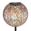 Słupek ogrodowy Solar 33626 Globo LED 0,06W 3000K ażurowy IP44 srebrna
