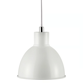 Wisząca lampa nad stół POP 45833001 kopułowa biały