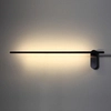 Kinkiet prosty Line 624301103 Elkim LED 10W 3000K natynkowy czarny