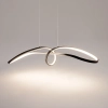 Wisząca lampa nad wyspę Curve MOD156PL-L52B4K LED 42W 4000K czarna