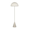 Nowoczesna lampa podłogowa ALFIE 465000176 biała z włącznikiem