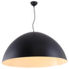Metalowa lampa wisząca Magma AZ1402 Azzardo biała czarna