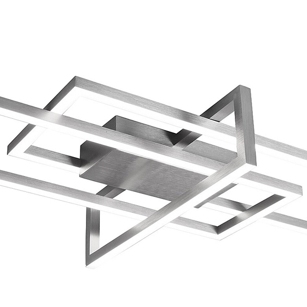 Ledowa lampa sufitowa Thabita 6867 plafon 35W 4000K nad łóżko satyna