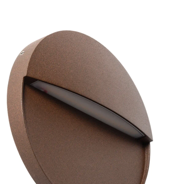 Zewnętrzna ścienna lampa Lunaria ABR-LZKO-BR LED 6W 2200-4000K IP54 brązowa