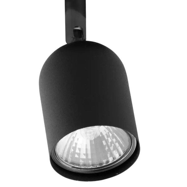 Lampa reflektorowa do szyn spot 3-fazowy 9060 Zumaline tuba czarna