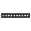 Podtynkowa lampa sufitowa 587 Domeno LED 20W 4000K czarna