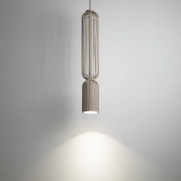 Klosz druciany do lampy CAMELEON SINGLES 12212 metalowy beżowy