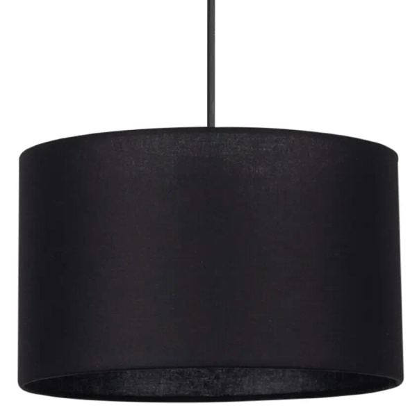 Trójobwodowa lampa szynowa wisząca Tracer 10689 tuba klosz czarny