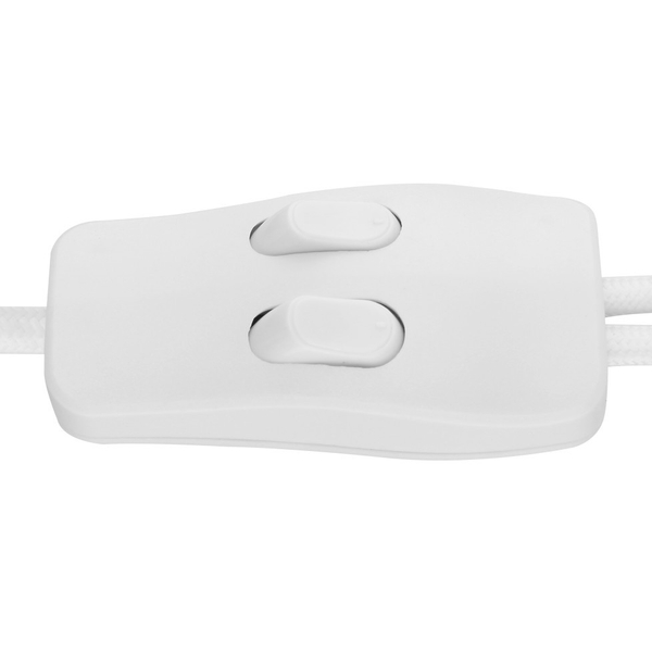 Lampa podłogowa JOWITA 54050-2S stojąca kopuły białe