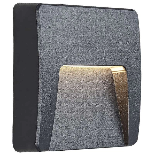 Schodowa LAMPA zewnętrzna TRENTO 8894 Rabalux LED 3W 4000K elewacyjna IP65 grafitowa