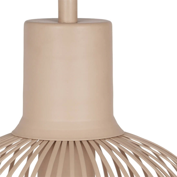 Zwisająca lampa jadalniana GILA 365700166 Trio druciak beżowy