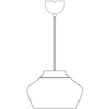 LAMPA wisząca KOM 107380 Markslojd OPRAWA metalowa szara