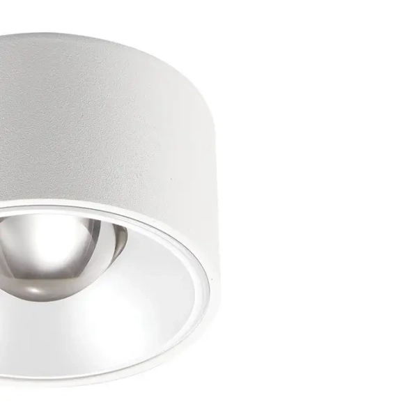 Oczko natynkowe sufitowe LED 15W 4000K minimalistyczne białe IP54 SLD/VISION/15W/4000/W
