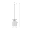 Wisząca lampa skandynawska Kymi A 10573 Nowodvorski czarna