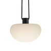 Wisząca lampa zewnętrzna SPONGE 2018103003 ściemnialna IP65 biała czarna