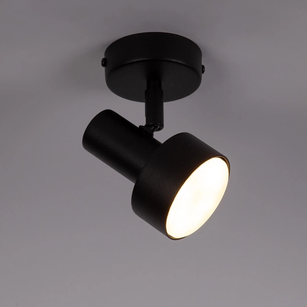 Regulowana lampa nasufitowa Mona 40897 Sigma do holu czarny