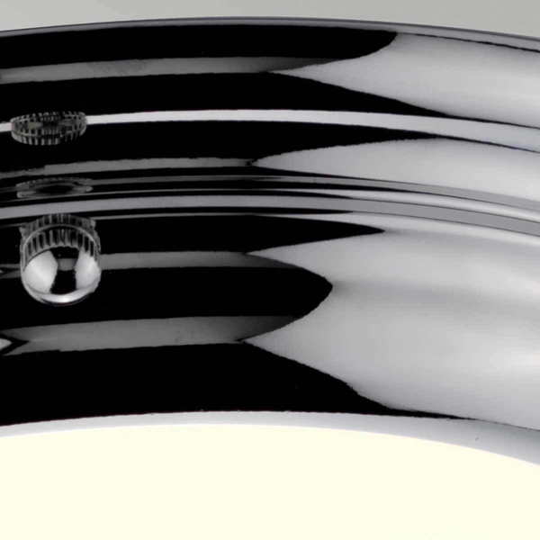 Lampa sufitowa PENN WELLAND-F-S-PC Elstead metalowa okrągła brązowa