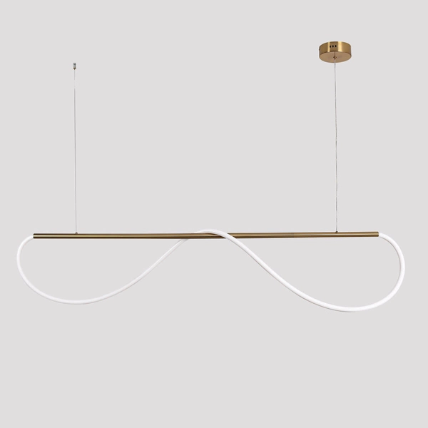 Zwieszana lampa Meleca LP-2345/1P M LED 36W 3000-6000K złoty biały