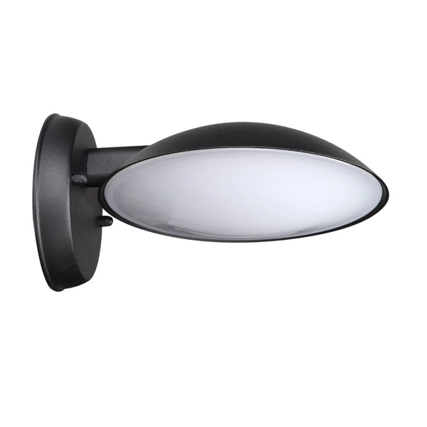 Elewacyjny kinkiet ścienny Piombino 6691/BK-9 Italux LED 12W 3000K IP44 czarny