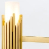 Wisząca lampa do salonu Marvele MARVELE6-AB-OPAL tubki mosiądz