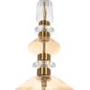 Salonowa lampa wisząca Vaso MSE1501100212 Moosee LED nad stół złoty bursztynowy