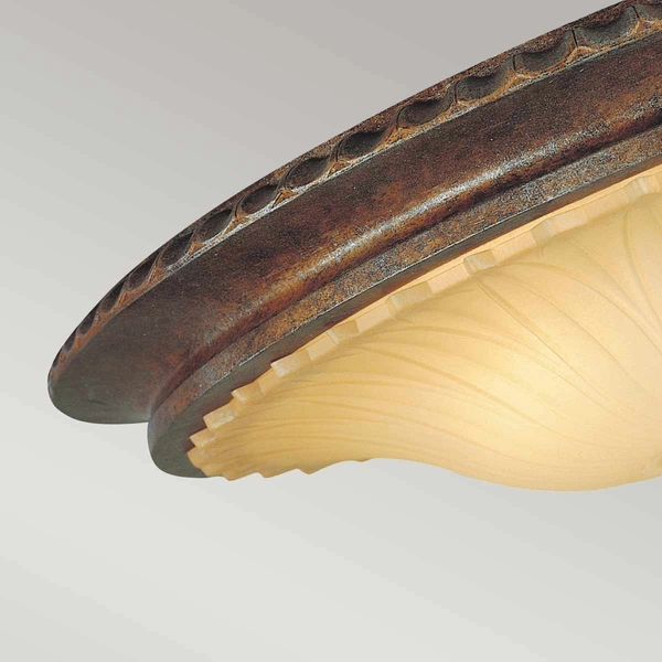 Lampa sufitowa Stirling Castle FE-STIRLING-CASTLE-F Feiss kremowy brązowy