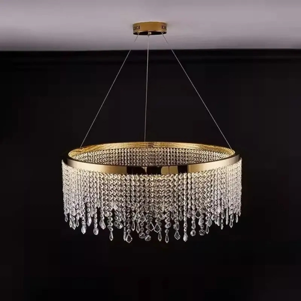 Glamour wisząca lampa Luvia CGLUVIA60 LED 37W 3000–6000K złoty