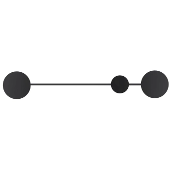 Metalowy kinkiet Clex MW1133-86 Step LED 6W 3000K designerski czarny