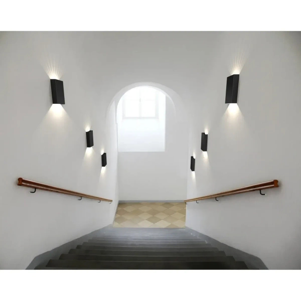 Elewacyjna lampa ścienna Fold 2019051003 LED 6,4W 3000K IP54 czarny