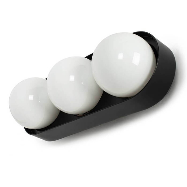 Ścienna lampa Drops MSE010100272 balls biała czarna