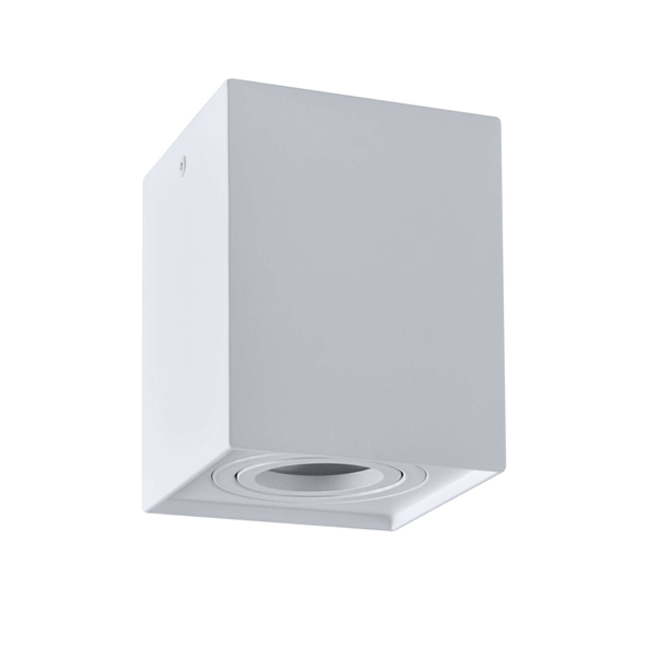 LAMPA sufitowa HADAR Q1 313119 Polux metalowa OPRAWA prostokątny downlight regulowany biały