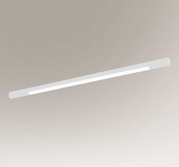 Plafon LAMPA sufitowa HAKODA 1955 Shilo industrialna OPRAWA listwa plafoniera LED LED 16W 3000K metalowa biała