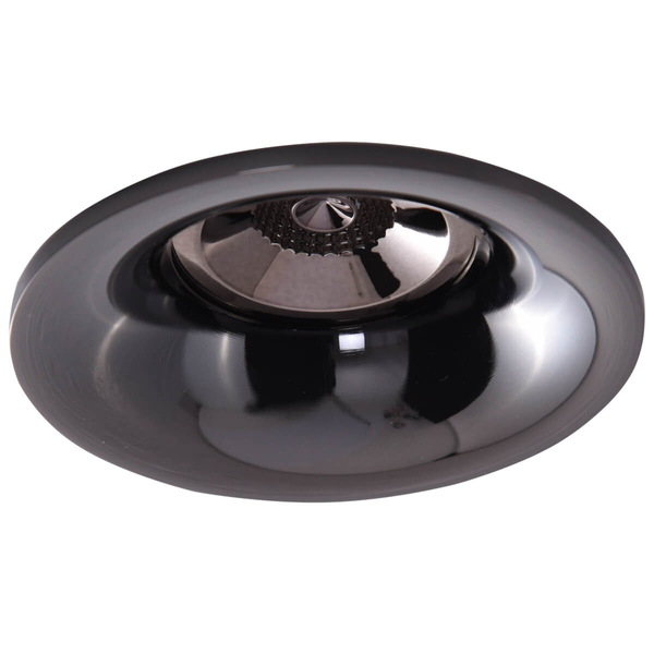 Sufitowa lampa minimalistyczna Adamo AZ1480 Azzardo okrągły wpust czarny
