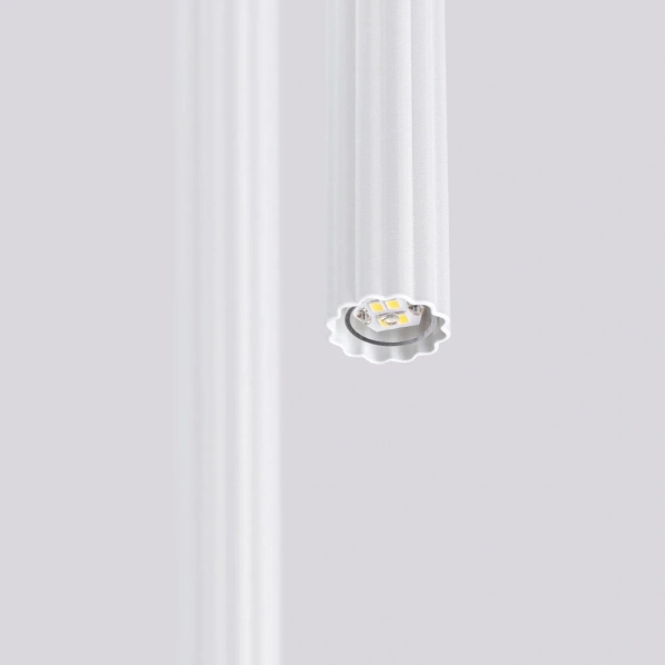 Podwójna lampa wisząca ARCHE biała SL.1866 tuba nad stół