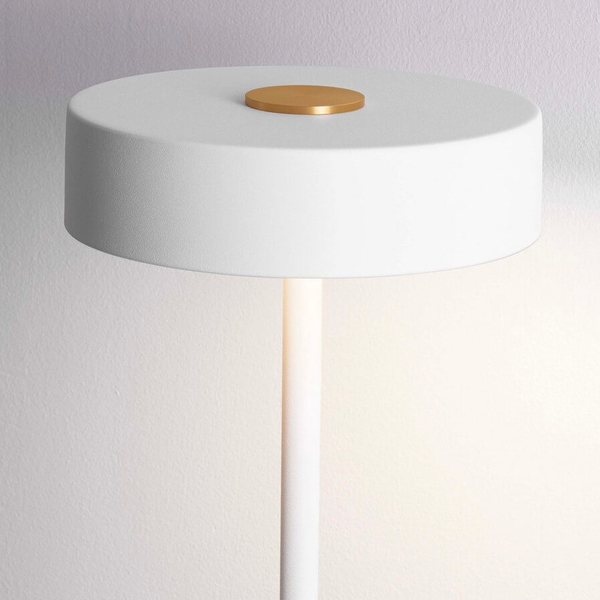 Ledowa lampa stojąca VIRASORO LE44948 LED 17W 3000K metalowa biała