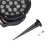 Naświetlacz na taras Rosabella ABR-RZR-18W LED 18W 3000W IP65 czarny