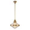 Wisząca lampa vintage Willard QN-WILLARD-P-VBS-PG mosiądz