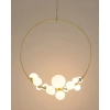 Pierścieniowa lampa wisząca ROCIO MSE1501100552 kule nad stół złote