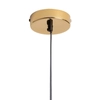 Kopułowa lampa wisząca Tramoto ABR-LWTR-E27 metalowa niebieska