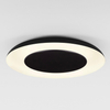 Okrągła lampa sufitowa CAPINOTA LE44802 LED 38W 2700-4000K czarny biały