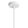 Skandynawska wisząca lampa Vita ABR-ZE27-VITA-B drewniana biała