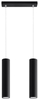 LAMPA wisząca SL.0328 metalowa OPRAWA zwis tuby czarne