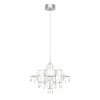 Żyrandol kryształowy Efesos 108869 LED 14W 3000K przezroczysty stalowy