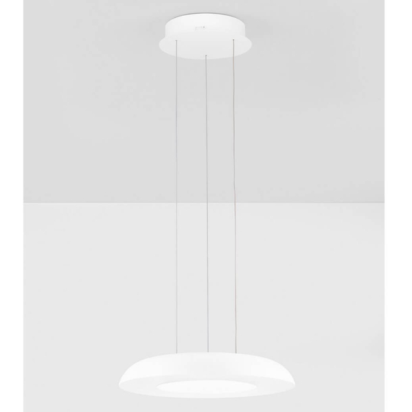 Sypialniany plafon okrągły BATALLAS LE44794 LED 24W 2700-4000K biały