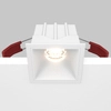 Sufitowa lampa okrąg Alfa DL043-01-10W3K-D-SQ-W Maytoni LED 10W 3000K podtynkowa biały